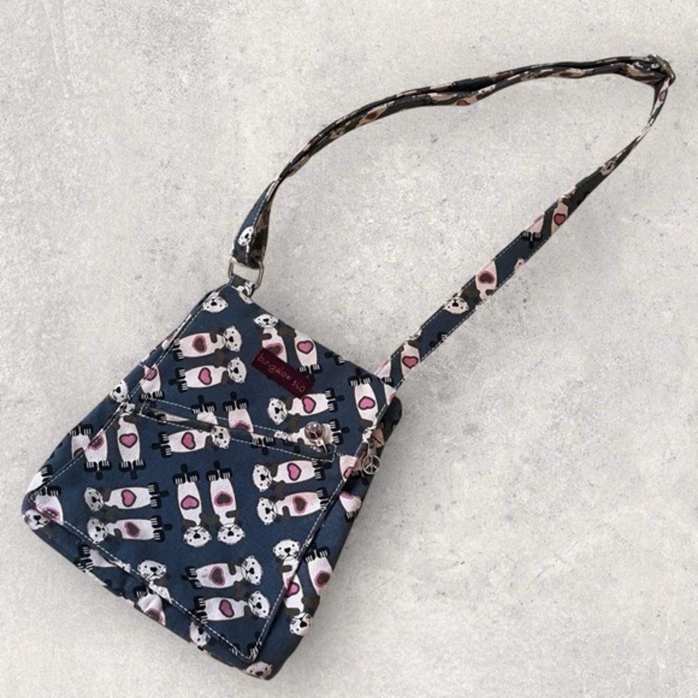 Bungalow 360 Otter Crossbody Purse– Eco-Friendly Canvas–Taylor & Travis Approved